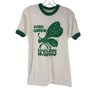 Ford Greene Hornets Vintage 70s T Shirt Nashville Elementary Womens M Ebert Tee